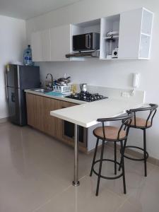 Apartamento Full Equipado Primera Linea de Playa