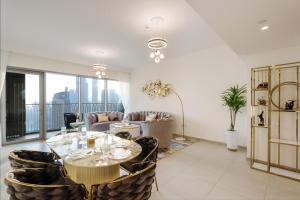 Livbnb - Elegant 3+1 w Burj View, near Dubai Mall