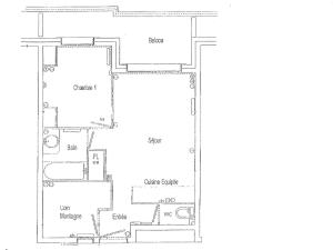 Appartements Les Saisies, appart 3P, piscine, 6 pers, bal. sud - FR-1-293-353 : photos des chambres