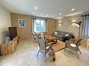 Maisons de vacances Villa Les Agrions avec piscine : photos des chambres