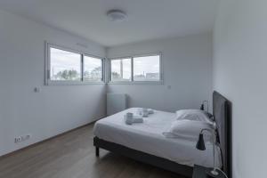 Maisons de vacances KER STIVELL - Superbe maison neuve a 2 pas de la mer : photos des chambres