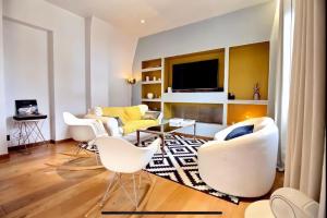Appartements Appartement Design Rouen-gare avec parking prive : photos des chambres