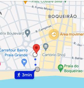 Unita Boqueirão- Apto vista mar com piscina a 70 metros da praia