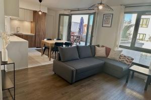 Luminous apartment with terraces