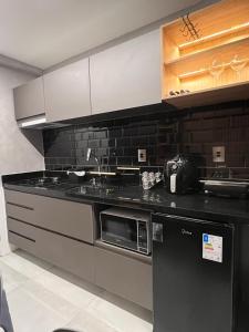 FLAT aconchegante e moderno, 100m do mar