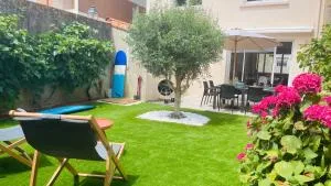 Escale Sablaise Maison 4 chambres jardin Les Sables d'Olonne plage centre-ville & port - La Chaume