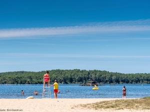 Appartements Biscarrosse T2 avec piscine, parking, a 10km de l'ocean - FR-1-319-349 : photos des chambres