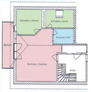 4 Sterne Apartment Feuerstein mit Balkon