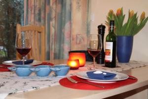 4 Sterne Apartment Kormoran mit Terrasse und Sauna