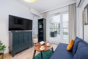 Exclusive Apartment in Katowice with Balcony, Parking, Gym and Sauna by Noclegi Renters
