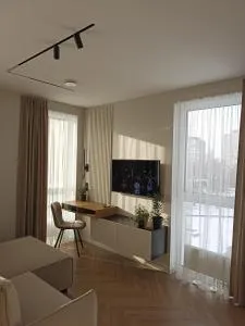 Apartments with a balcony and an impressive terrace on the roof of the house - Вильнюс