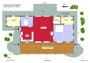 FULLY PRIVATE VILLA 390sqm ZERO MINUTES TO BEACH MATEMWE