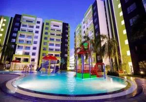 FRONT WATERPARK CONDO Ipoh GROUND FLOOR - Kampong Pinji