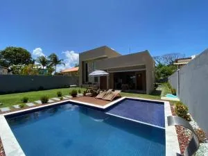 Casa Temporada Jacuípe Guarajuba 3/4 c/ar condicionado - 伊比拉奎拉