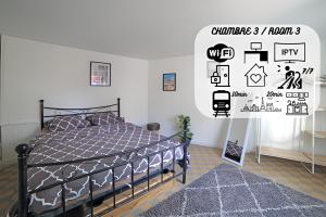 Chambre 3, calme, 1 station de PARIS