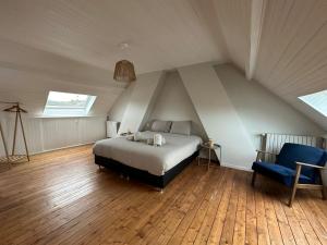 Maisons de vacances Gite L'Estran a Equihen Plage equipee pour 6 personnes + 1 bebe : photos des chambres