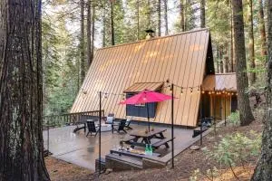 Deck and EV Charger Pet-Friendly Arnold Cabin! - 阿诺德