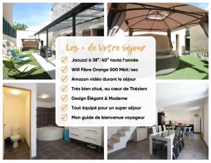 Maisons de vacances Belle maison de village sur theziers : photos des chambres