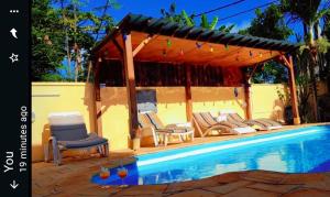 obrázek - 3 bedrooms villa with shared pool furnished terrace and wifi at Pointe aux Piments