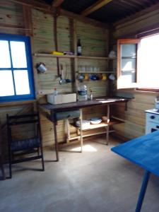 Casa de madera en playa de Cabo Polonio con dos ambientes para 5 huespedes