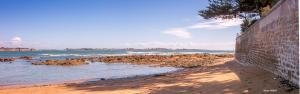 Appartements REF 236 - LARMOR-PLAGE type 2 avec 3 balcons pleine vue mer et au pied du centre : photos des chambres