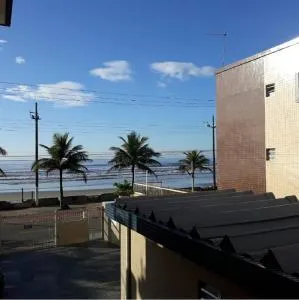 Apto em Prédio Frente pro Mar com WiFi 2 Qtos Garagem MongaguáSP - 蒙加瓜