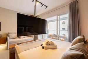 Easy Star - Lindo studio CVaga no Campo Belo - AH03I