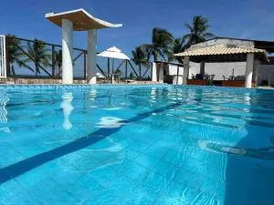 Apartamento frente ao mar na praia do guaibim. - 盖比姆