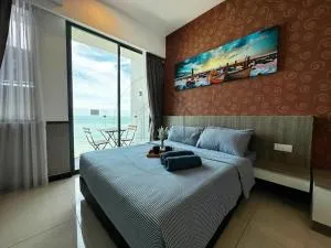 PD 4 Bedrooms Duplex - Full Seaview (Up to 16 Pax) - Kampong Arab