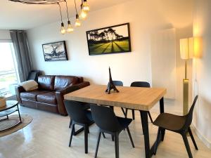 T2 cabine traversant vue front de mer Le Touquet Paris-Plage