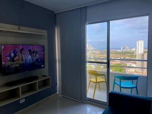 Acogedor Apto en piso 22 vista al mar