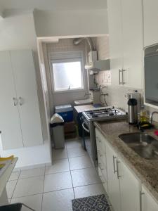 Apartamento na Praia das Asturias - Pé na Areia