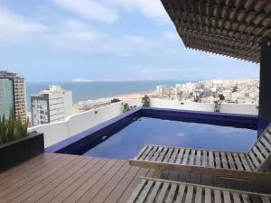Albano, Ocean view and pool near Miraflores and airport - Лима