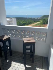 Phòng Giường Đôi có Ban công và Nhìn ra Biển (Double Room with Balcony and Sea View)