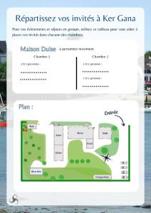Maisons de vacances Ker Gana Sauna, jacuzzi, poele a bois : photos des chambres