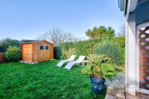 Maisons de vacances Sejour pour 4 avec piscine, proche Thalasso : photos des chambres
