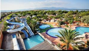 Campings Les mobilhomes helvetiques 4 etoiles Mar Estang Canet en Roussillon : photos des chambres