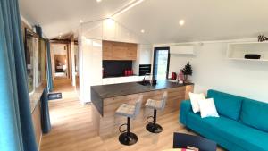 Domek Silver Moon na skraju rzeki