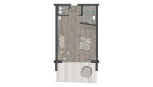 Loft mit Garten
