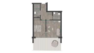 Superior Loft mit Balkon