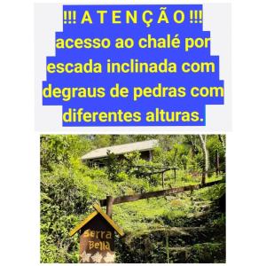 Chalé Pakere SerraBella Lumiar - natureza exuberante, lareira sauna, piscina e água de nascente - locação do chalé sem prestação de serviços