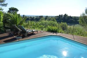 Chalets Chalet, quiet, with view and pool (at summertime) : Chalet 1 Chambre