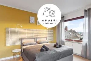 Amalfi Apartment A03 - 3 Zi.+ bequeme Boxspringbetten + smart TV - 埃尔特维勒