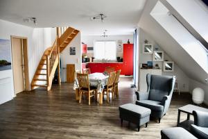 Haus Tulle - 2 Ferienwohnungen Schnupp & Lütte mit Saisonstrandkorb