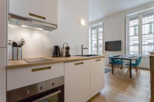 Appartements Patchwork - Location meuble T2 - Lyon 2 : photos des chambres