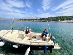 Villa Luisa Pucisca - 2 Häuser, 6 Schlafzimmer Insel Brac - Pool, Grill, Kamin, Tischtennis, Boccia