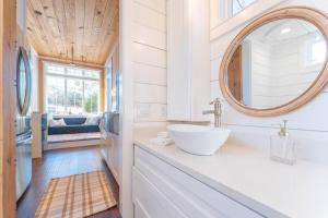 Walnut Horizon Tiny Home With Observation Deck