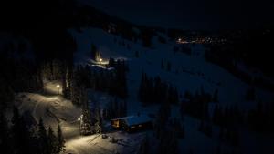 Ski-in-out hytte på Kvitfjell