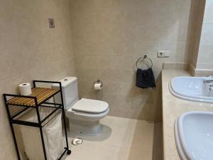 Holiday home with garden and sea view in Calahonda, near Marbella and Malaga