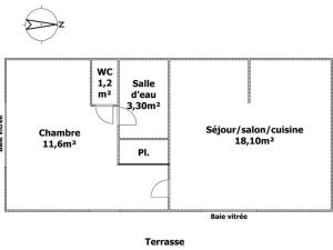 Maisons de vacances Maison renovee avec jardin partage de 2000m² a 1,3 km de la plage Clemenceau, ideale pour 4 personnes - FR-1-426-510 : Maison de Vacances